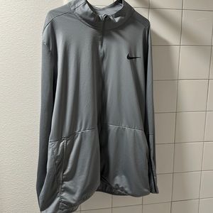 Like New - Nike Grey Zip Up - XXL